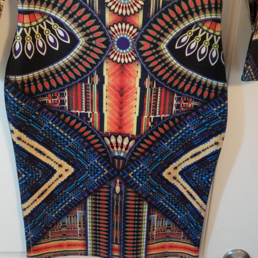 Multi Color Dress - Picture 3 of 4